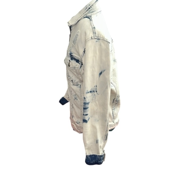 Rockstar Original Bleachwash Denim Jacket, P2P:20.5, L:23.5” - Picture 5 of 10